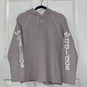(W) Light Purple Adidas Hoodie
